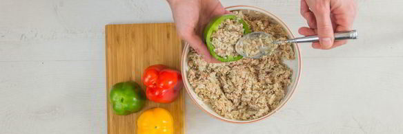 фаршированные перцы в сметанном соусе