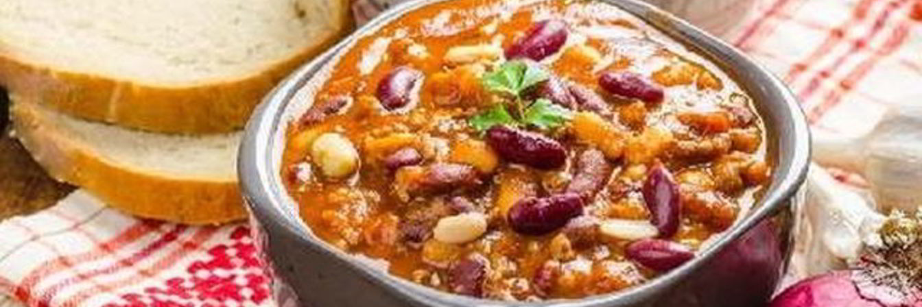 Фасоль в соусе карри