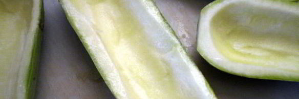 кабачки, фаршированные творогом