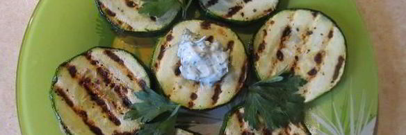 кабачки на гриле
