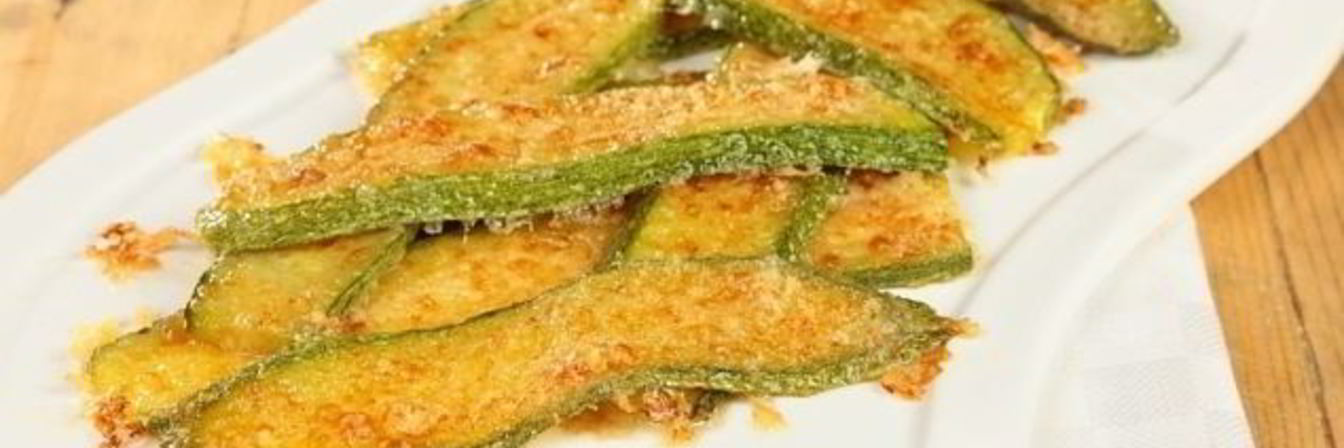 Кабачки под сыром