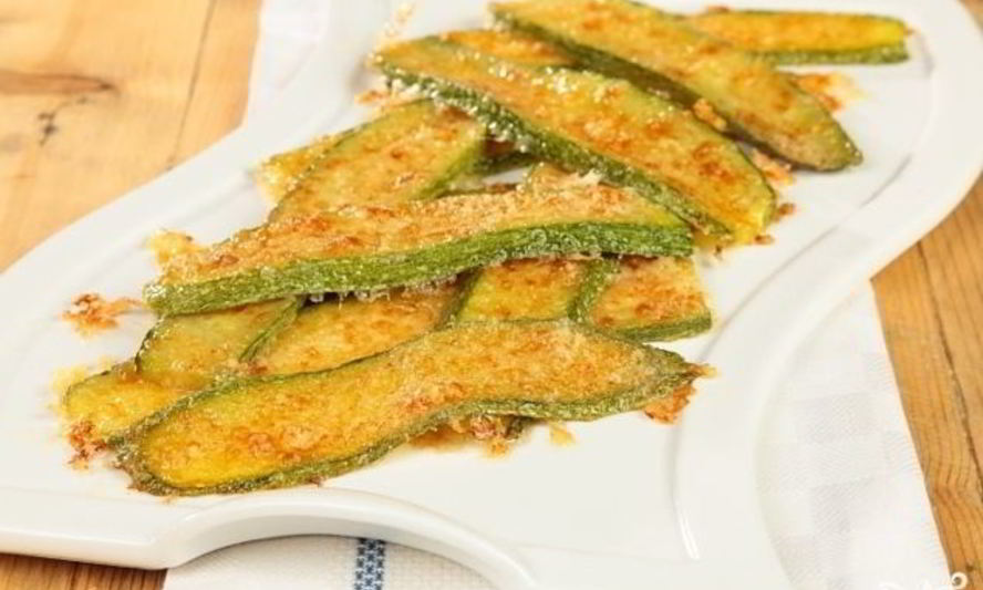 Рецепт кабачков под сыром