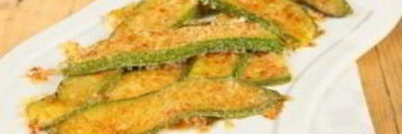 кабачки под сыром