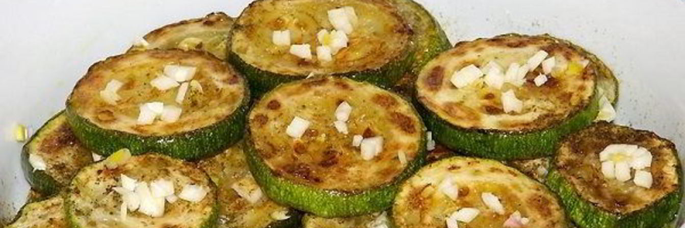 Кабачки с чесноком
