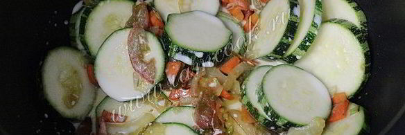 кабачки тушеные в мультиварке