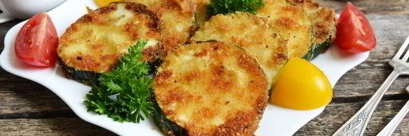 кабачки в панировке