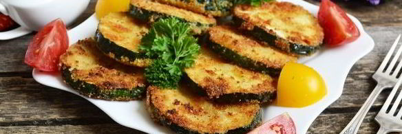 кабачки в панировке