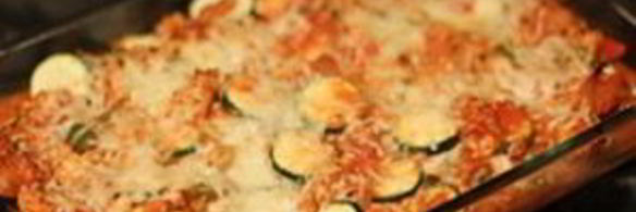 кабачки, запеченные с фаршем