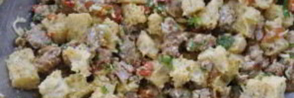 кабачки, запеченные с грибами и сыром