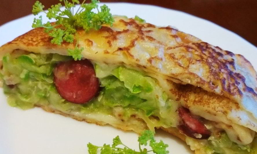 Рецепт кабачков, запеченных в блинчиках