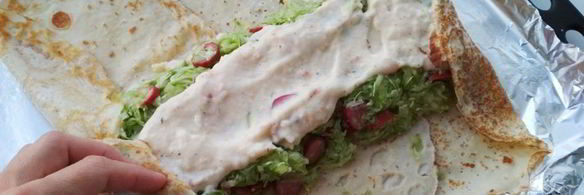 кабачки, запеченные в блинчиках