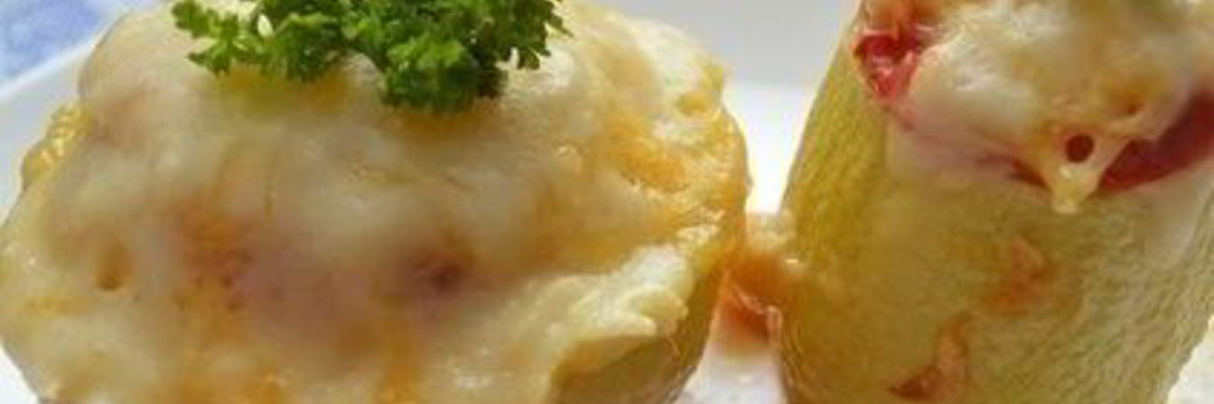 Кабачки, запеченные в микроволновке