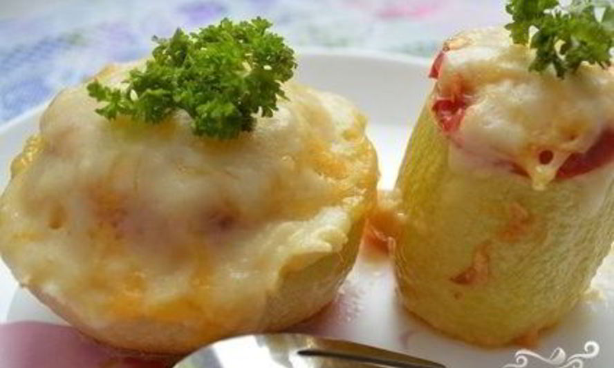 Рецепт кабачков, запеченных в микроволновке