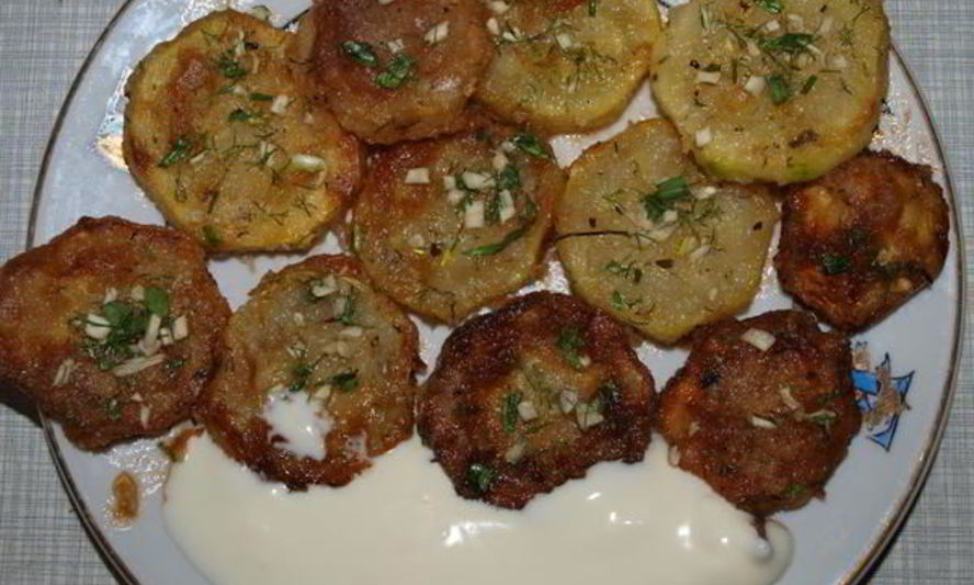 Рецепт кабачков жареных