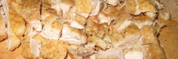 кабачковые корзиночки с куриным филе