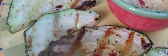 кабачок на гриле