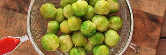 капуста брюссельская с соусом