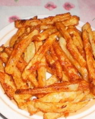 Картофель в кляре