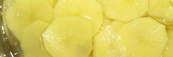 картофель, запеченный с салями