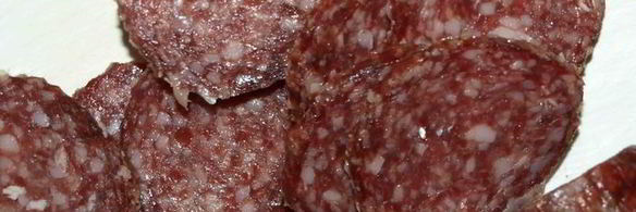 картофель, запеченный с салями