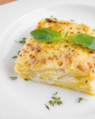 Картофельный гратен