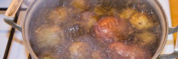 картошка в чесночном соусе запеченная в духовке