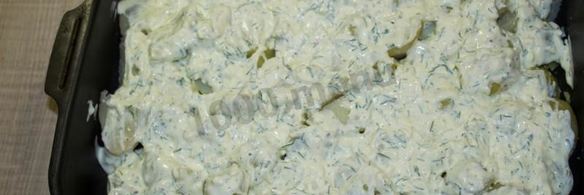 картошка в чесночном соусе запеченная в духовке