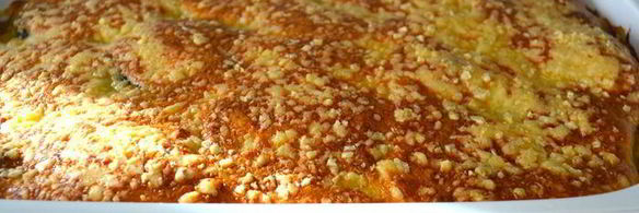 мусака из грибов и чечевицы