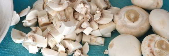 мусака из грибов и чечевицы