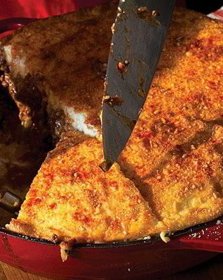 Мусака с грюйером