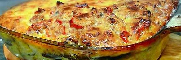 мусака с курицей