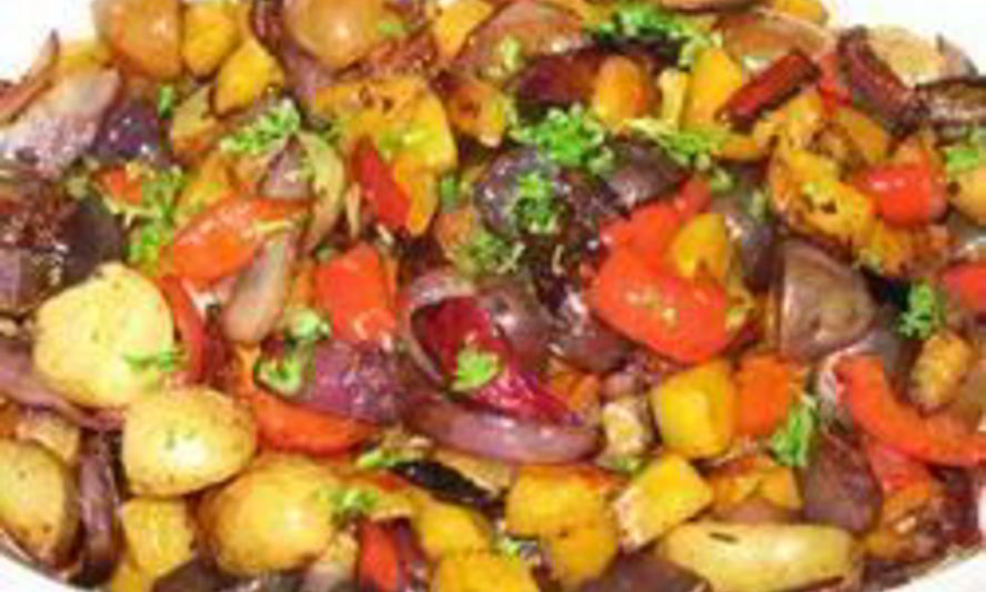 Рецепт овощей в духовке