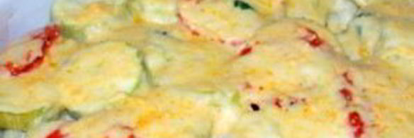 овощи, запеченные под соусом