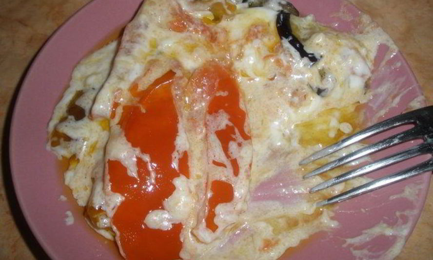 Рецепт овощной мусаки в сметанном соусе