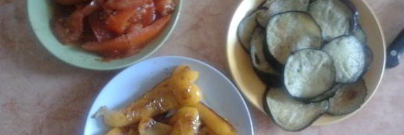 овощная мусака в сметанном соусе