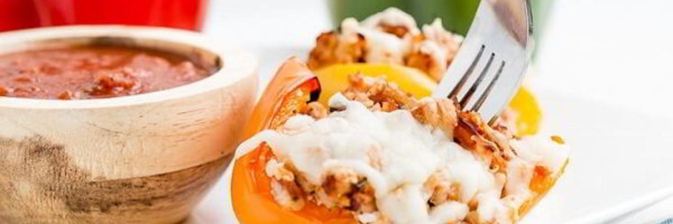 Перец, фаршированный индейкой