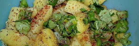 пикантный картофель запеченный в духовке