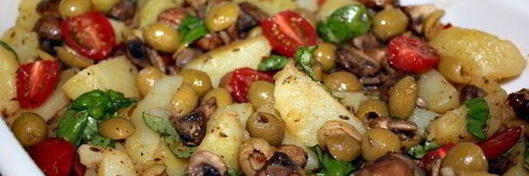 пикантный картофель запеченный в духовке