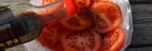 помидоры на гриле
