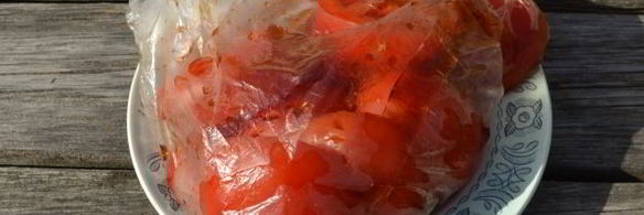 помидоры на гриле