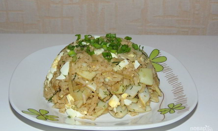 Рецепт стручковой фасоли с рисом