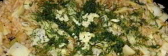 стручковая фасоль с рисом