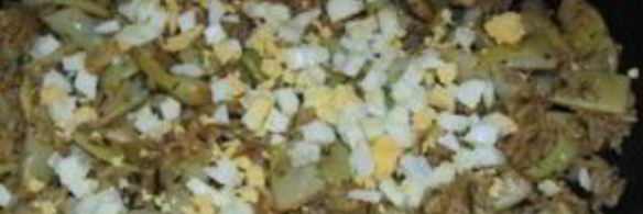 стручковая фасоль с рисом