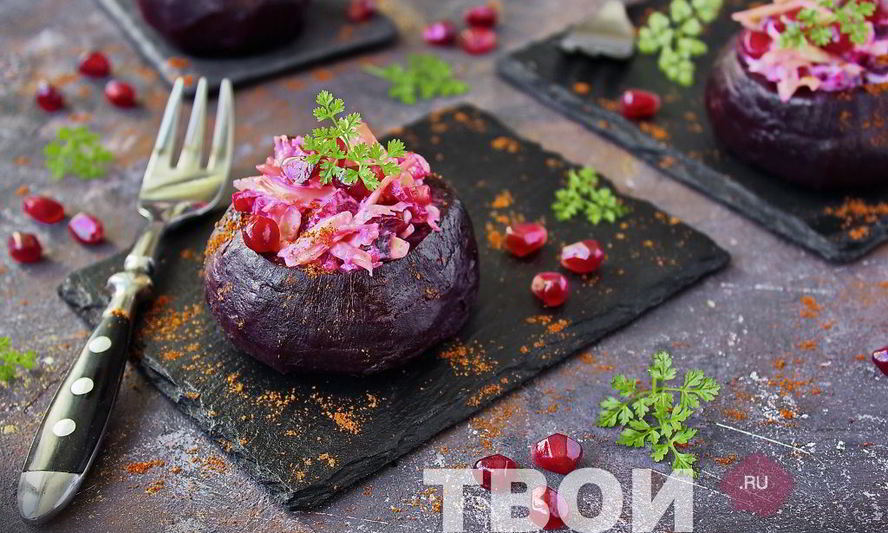 Рецепт свеклы фаршированной