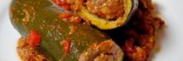 цукини с фаршем в духовке