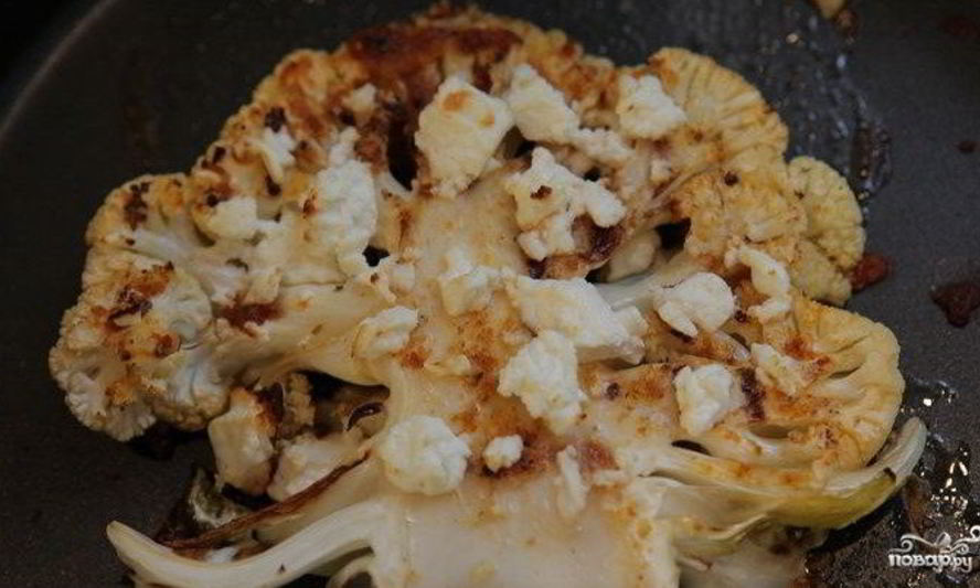 Рецепт цветной капусты на гриле