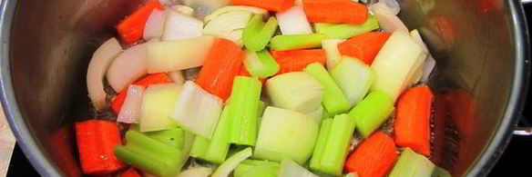 цветная капуста с овощным соусом