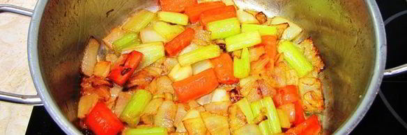 цветная капуста с овощным соусом