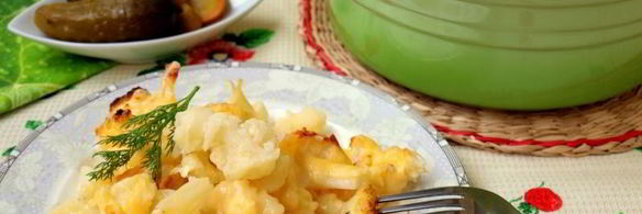 цветная капуста запеченная с сыром