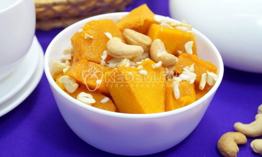 Рецепт тыквы с сахаром в духовке